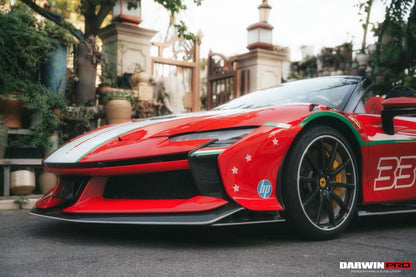 DarwinPRO 2021 - UP Ferrari SF90XX - Style Autoclave Carbon Fiber Body Kit | Fits SF90 Spider - 2