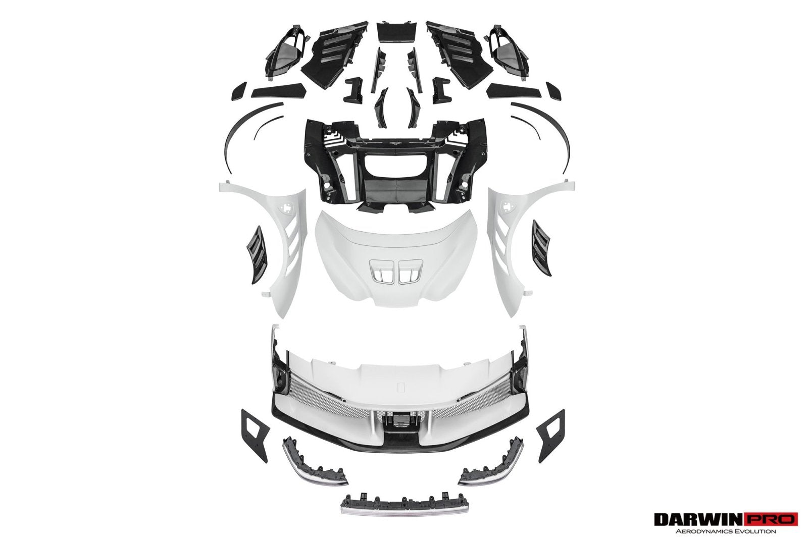 DarwinPRO 2021 - UP Ferrari SF90XX - Style Autoclave Carbon Fiber Body Kit | Fits SF90 Spider - 14