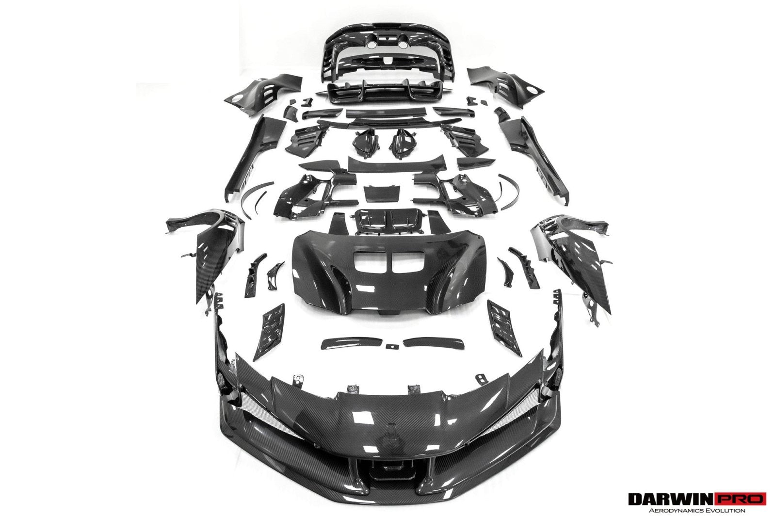 DarwinPRO 2021 - UP Ferrari SF90XX - Style Autoclave Carbon Fiber Body Kit | Fits SF90 Spider - 21