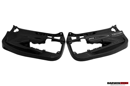 DarwinPRO 2020-2025 Ferrari SF90 Stradale OE Style Dry Carbon Fiber Door Panel Interior Replacement