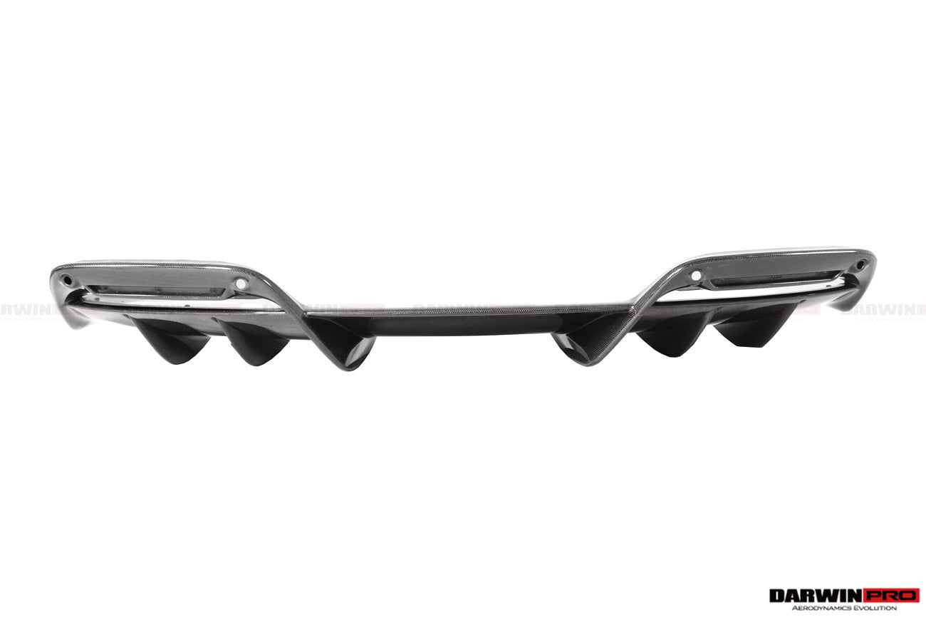 Difusor trasero de fibra de carbono estilo OE DarwinPRO para Ferrari 296 GTB y GTS (tipo F171) 2022 en adelante