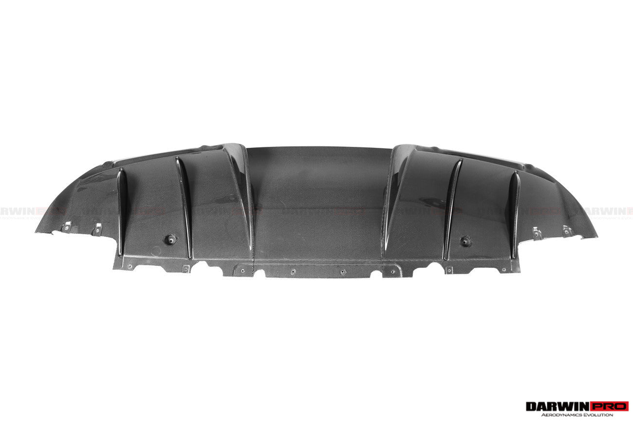 Difusor trasero de fibra de carbono estilo OE DarwinPRO para Ferrari 296 GTB y GTS (tipo F171) 2022 en adelante