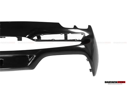 DarwinPRO 2022-UP Ferrari 296 GTB & GTS (Type F171) OE Style Carbon Fiber Rear Bumper w/ Diffuser