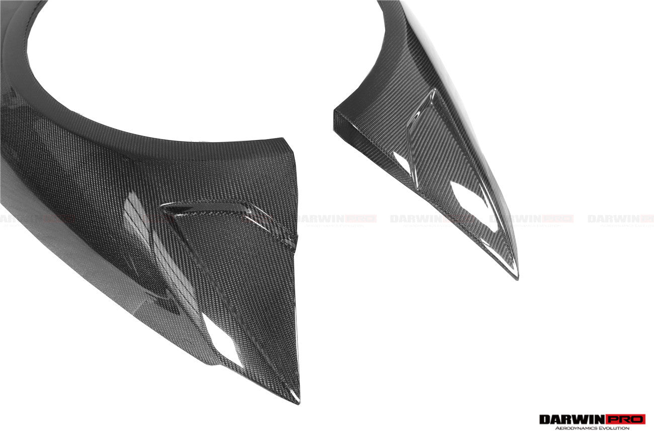 DarwinPRO 2015-2023 Lamborghini Huracan LP610 & LP580 & EVO Coupe Only BKSSII Style Rear Wide Fender Flare