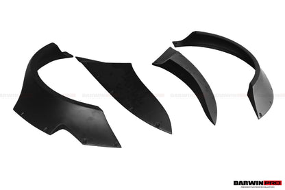 Guardabarros anchos DarwinPRO 2010-2013 Infiniti G25 G37 Sedán estilo BKSS