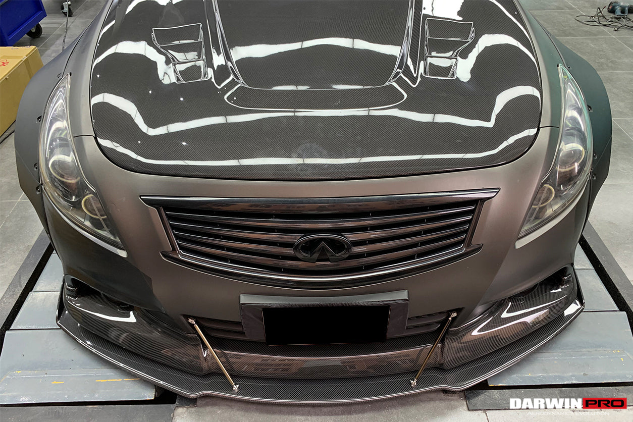 DarwinPRO BKSS Style Front Lip | 2010-2013 Infiniti G25 G37 Sedan