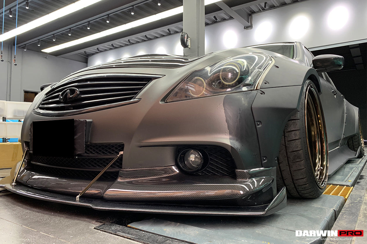 DarwinPRO BKSS Style Side Skirts | 2010-2013 Infiniti G25 G37 Sedan