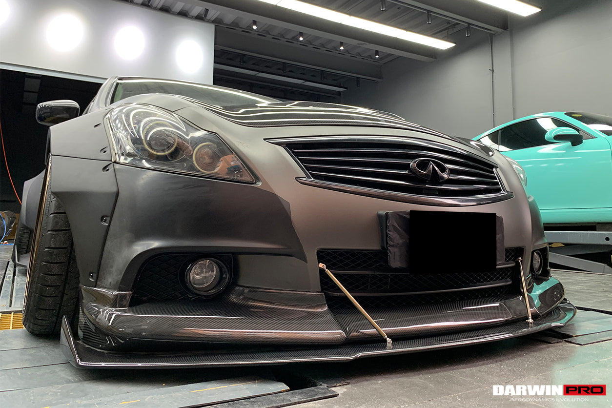 DarwinPRO BKSS Style Front Lip | 2010-2013 Infiniti G25 G37 Sedan
