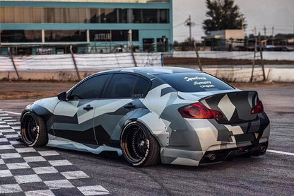 DarwinPRO BKSS Style Side Skirts | 2010-2013 Infiniti G25 G37 Sedan
