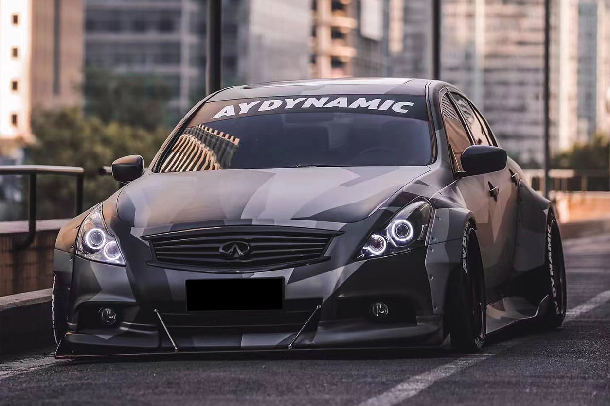 DarwinPRO BKSS Style Wide Body Kit | 2010-2013 Infiniti G25 G37 Sedan