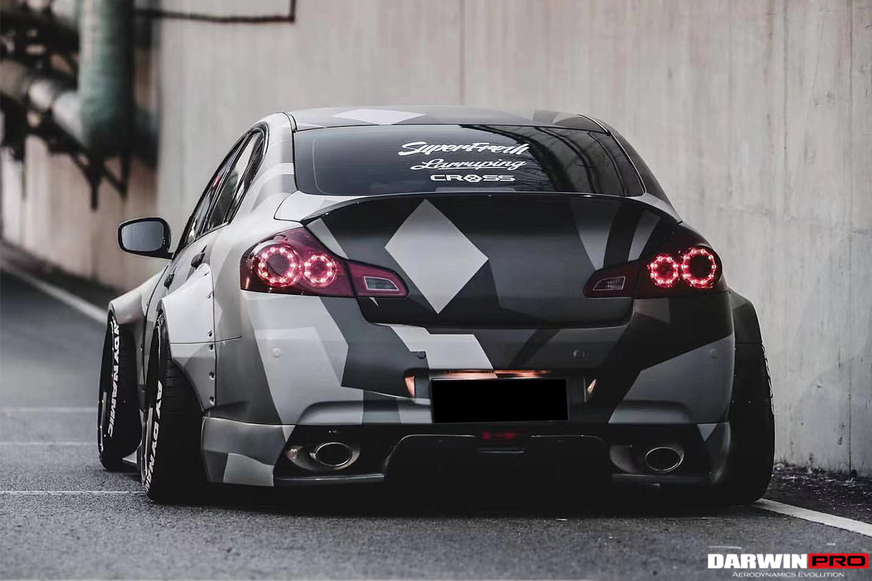 DarwinPRO BKSS Style Wide Body Kit | 2010-2013 Infiniti G25 G37 Sedan