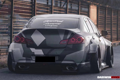 Guardabarros anchos DarwinPRO 2010-2013 Infiniti G25 G37 Sedán estilo BKSS