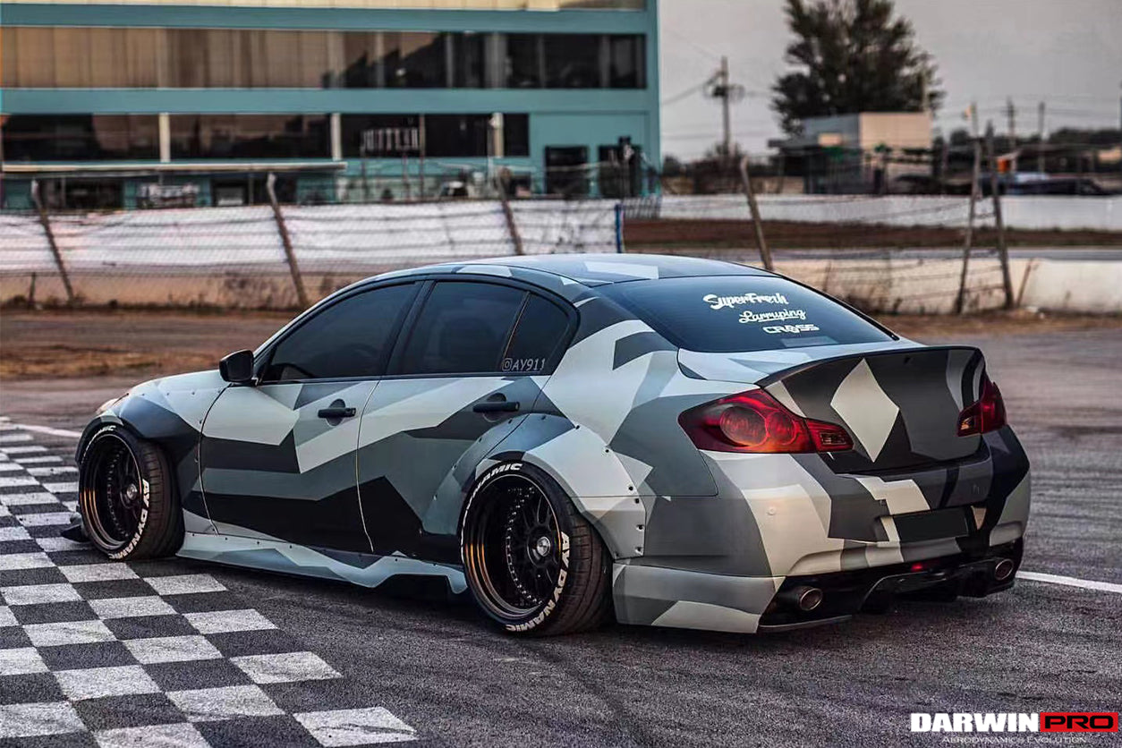 DarwinPRO BKSS Style Wide Body Kit | 2010-2013 Infiniti G25 G37 Sedan