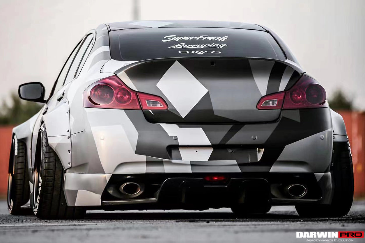 DarwinPRO BKSS Style Wide Body Kit | 2010-2013 Infiniti G25 G37 Sedan