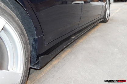 DarwinPRO 2007-2013 Infiniti G35 & G37 Sedan BS Style Carbon Fiber Side Skirts Under Board