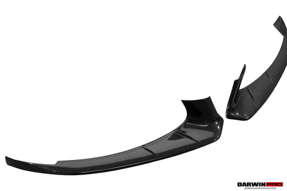 2022-UP Lotus Emira NYO Autoclave Carbon Fiber Front Bumper Side Splitter DarwinPRO (MNK) (DRYCFEmira-MIW-MNK-FBVT1)
