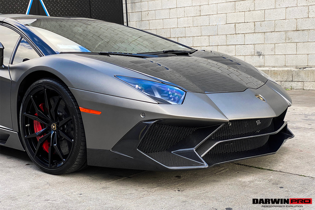 Capó DarwinPRO 2011-2021 Lamborghini Aventador LP700 LP740 Coupé Roadster estilo BKSS
