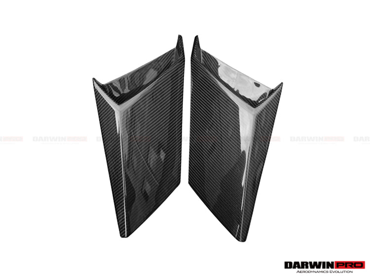 DarwinPRO Autoclave Carbon Fiber Engine Air Intakes | 2017-2021 Lamborghini Aventador LP740 Coupe & Roadster