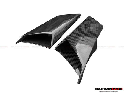 DarwinPRO Autoclave Carbon Fiber Engine Air Intakes | 2017-2021 Lamborghini Aventador LP740 Coupe & Roadster