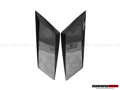 DarwinPRO Autoclave Carbon Fiber Engine Air Intakes | 2017-2021 Lamborghini Aventador LP740 Coupe & Roadster