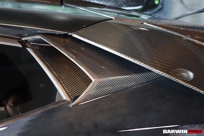 DarwinPRO 2011-2016 Lamborghini Aventador LP700 Coupe Roadster Carbon Fiber Engine Air Intakes
