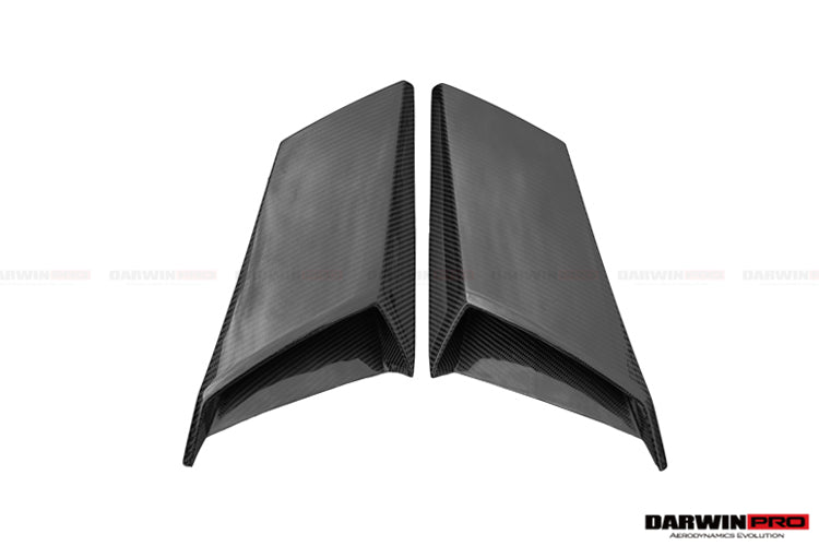 DarwinPRO Autoclave Carbon Fiber Engine Air Intakes | 2017-2021 Lamborghini Aventador LP740 Coupe & Roadster