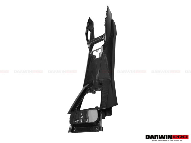 DarwinPRO Carbon Fiber Center Control Surround Panel | 2011-2016 Lamborghini Aventador LP700 Coupe