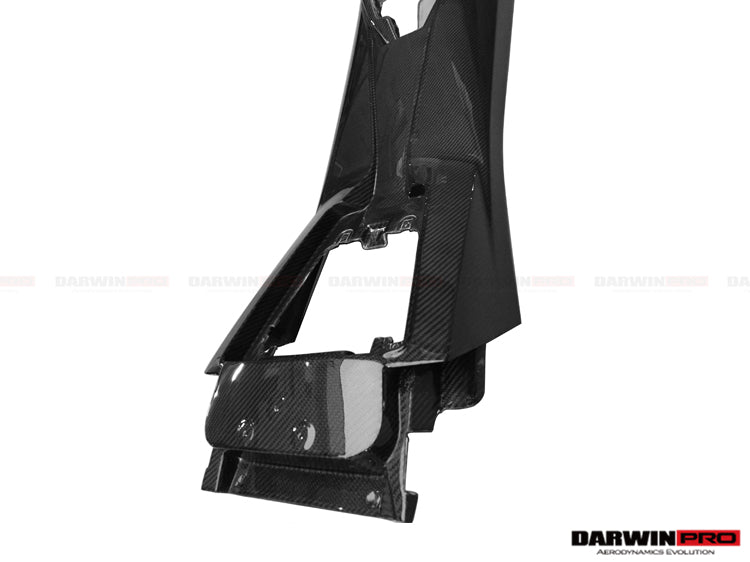 DarwinPRO Carbon Fiber Center Control Surround Panel | 2011-2016 Lamborghini Aventador LP700 Coupe