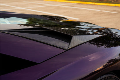 Tomas de aire traseras de fibra de carbono DarwinPRO 2011-2016 Lamborghini Aventador LP700 Coupé y Roadster estilo BKSS