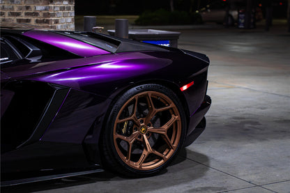 Tomas de aire traseras de fibra de carbono DarwinPRO 2011-2016 Lamborghini Aventador LP700 Coupé y Roadster estilo BKSS