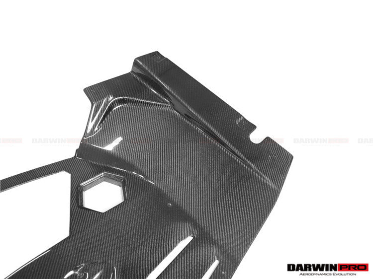 DarwinPRO Carbon Fiber Engine Bay Cover Interior Replacement | 2011-2016 Lamborghini Aventador LP700 Coupe