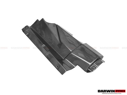 DarwinPRO Carbon Fiber Engine Bay Side Panels Land R Covers Replacement | 2011-2016 Lamborghini Aventador LP700 Coupe