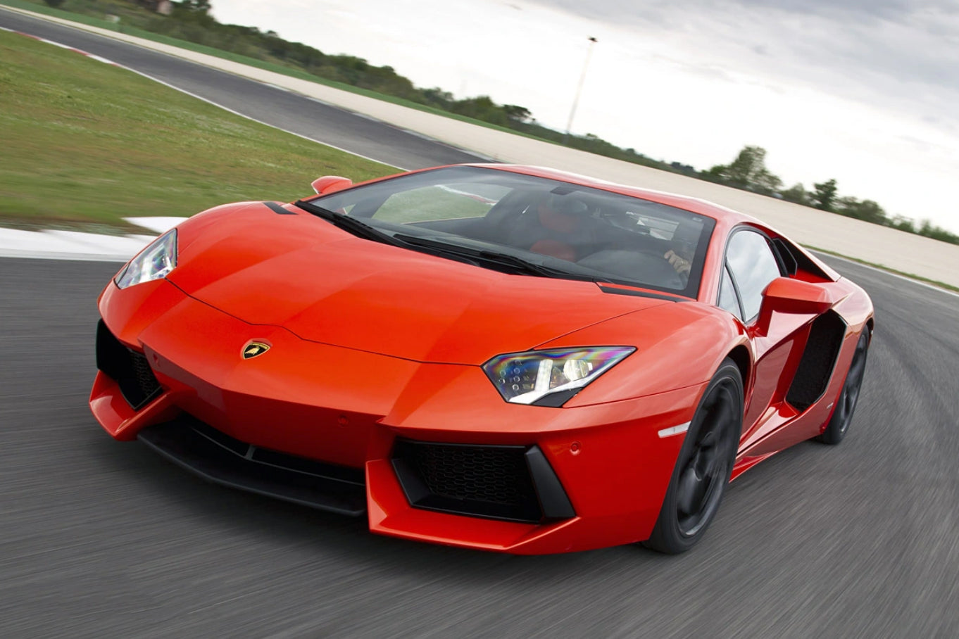 DarwinPRO 2011-2016 Lamborghini Aventador LP700 Coupe Roadster Carbon Fiber Front Bumper Grille