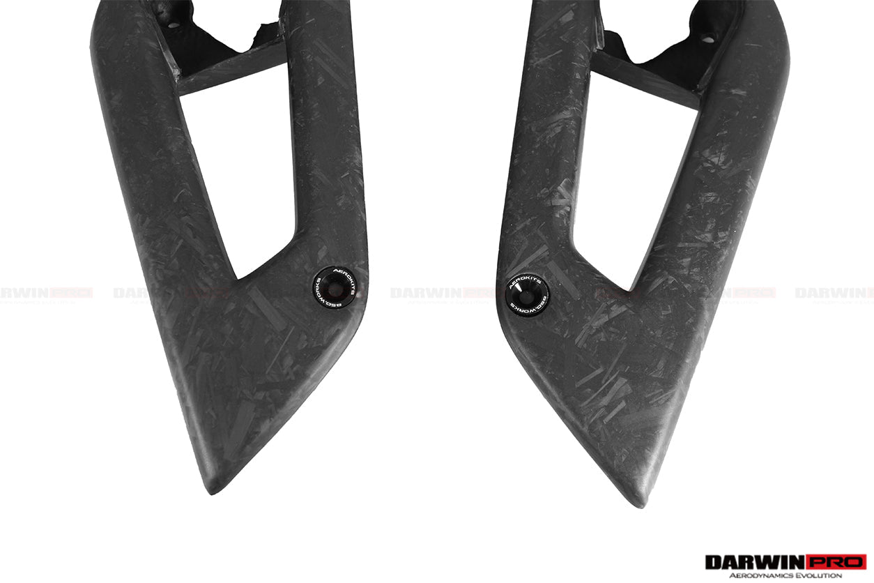 DarwinPRO Carbon Fiber Inner Door Handle | 2011-2016 Lamborghini Aventador LP700 Coupe Roadster