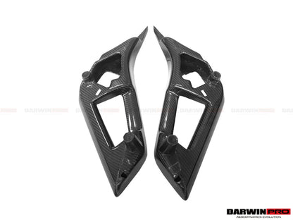 DarwinPRO Carbon Fiber Inner Door Handle | 2011-2016 Lamborghini Aventador LP700 Coupe Roadster