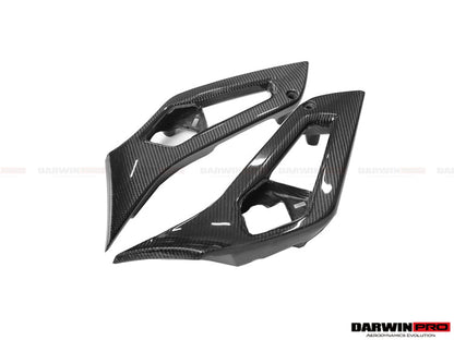 DarwinPRO Carbon Fiber Inner Door Handle | 2011-2016 Lamborghini Aventador LP700 Coupe Roadster