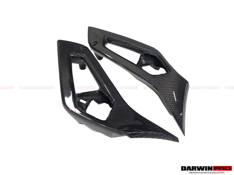 DarwinPRO Carbon Fiber Inner Door Handle | 2011-2016 Lamborghini Aventador LP700 Coupe Roadster