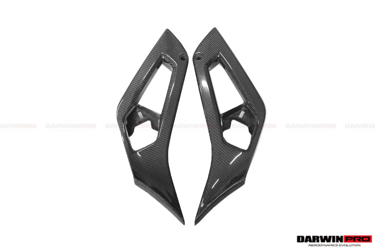 DarwinPRO Carbon Fiber Inner Door Handle | 2011-2016 Lamborghini Aventador LP700 Coupe Roadster