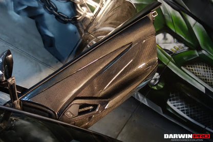 DarwinPRO 2011-2016 Lamborghini Aventador LP700 LP740 Coupe Carbon Fiber Inner Door Replace
