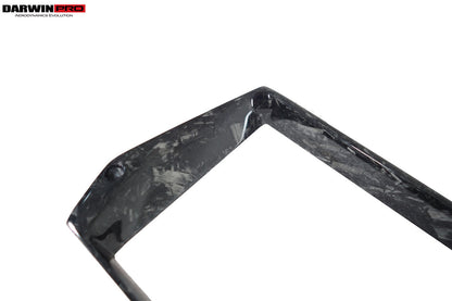 Reemplazo del panel interior de la pantalla de navegación de fibra de carbono DarwinPRO para Lamborghini Aventador LP700 LP720 LP750 SV estilo OE (1 unidad)