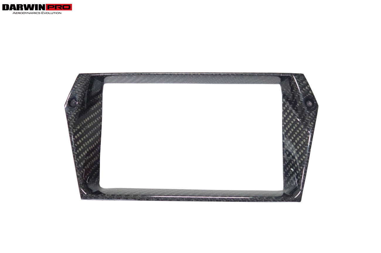 Reemplazo del panel interior de la pantalla de navegación de fibra de carbono DarwinPRO para Lamborghini Aventador LP700 LP720 LP750 SV estilo OE (1 unidad)