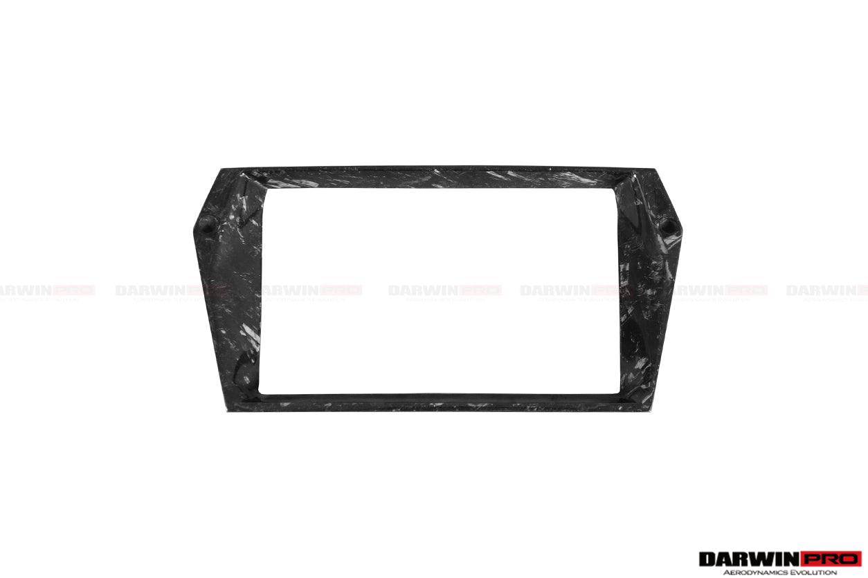 DarwinPRO 2011-2016 Lamborghini Aventador LP700 LP720 LP750 SV OE Style Carbon Fiber Navigation Screen Trim Replacement (2PCS)