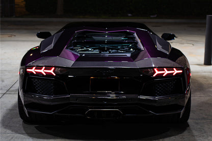 DarwinPRO 2011-2022 Lamborghini Aventador LP700 LP750 LP740 LP720 LP780 Coupe & Roadster Carbon Fiber Trunk Spoiler