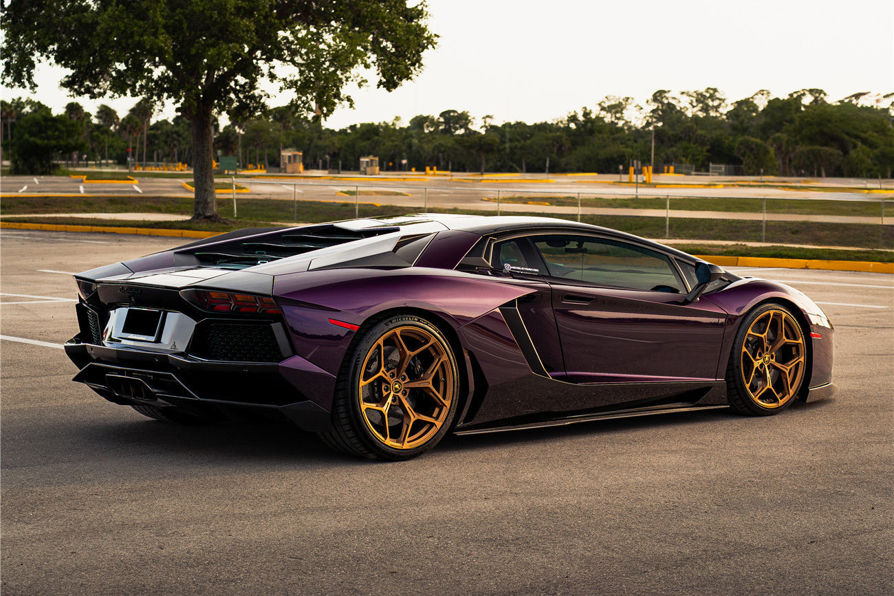 DarwinPRO 2011-2022 Lamborghini Aventador LP700 LP750 LP740 LP720 LP780 Coupe & Roadster Carbon Fiber Trunk Spoiler