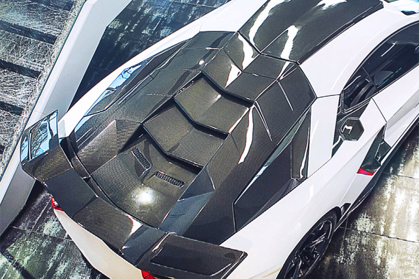 DarwinPRO 2011-2016 Lamborghini Aventador LP700 Coupe Carbon Fiber Gas Cap Replacement