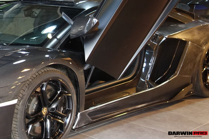 DarwinPRO 2011-2016 Lamborghini Aventador LP700 BKSS STYLE Quarter Panel Fender Air Intake Side Vent Inside