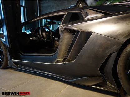 DarwinPRO 2011-2016 Lamborghini Aventador LP700 BKSS STYLE Quarter Panel Fender Air Intake Side Vent Inside