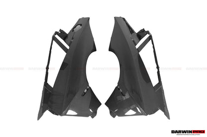 DarwinPRO 2011-2016 Lamborghini Aventador LP700 Coupe Carbon Fiber Rear Quarter Panels