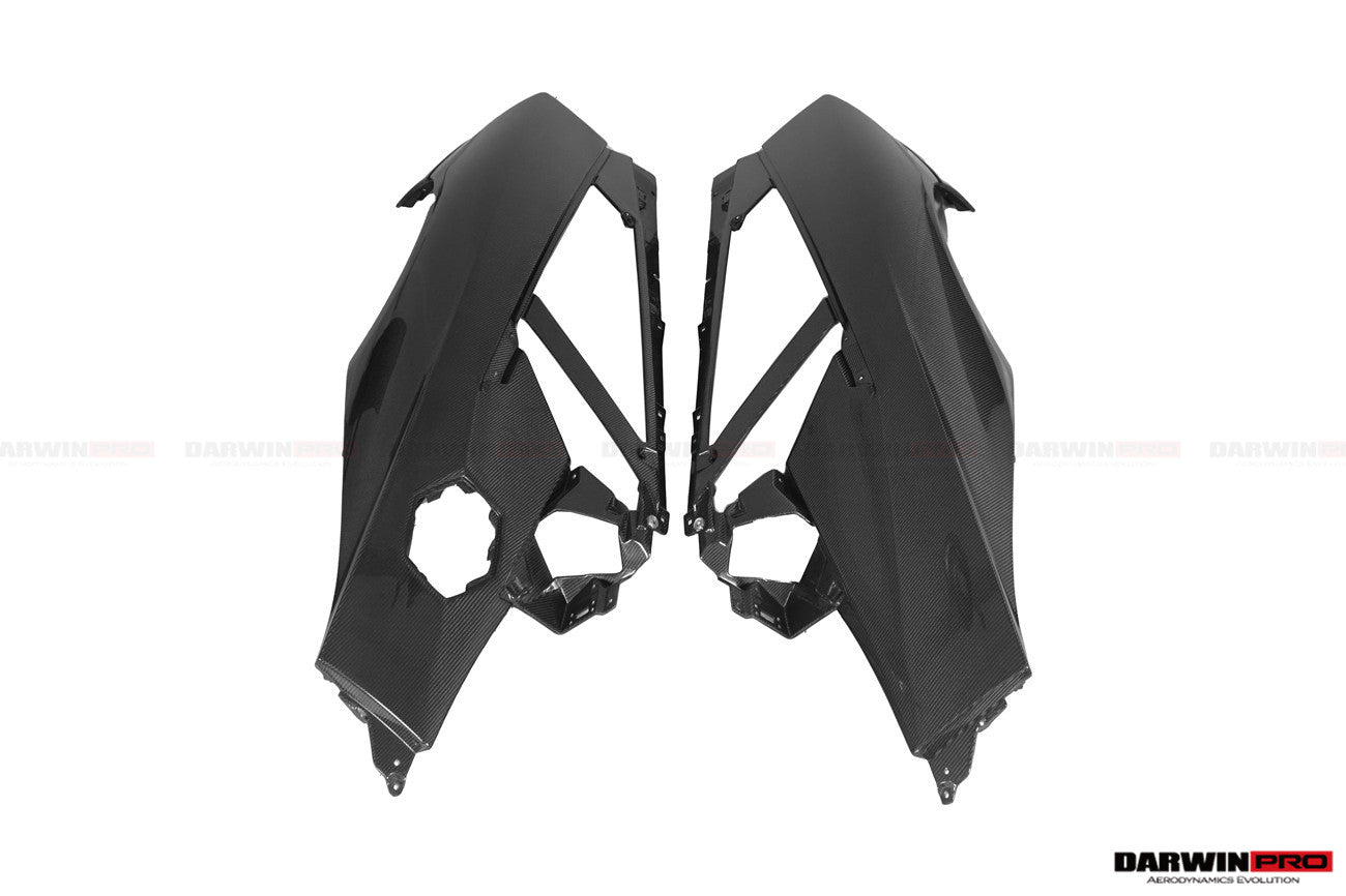 DarwinPRO 2011-2016 Lamborghini Aventador LP700 Coupe Carbon Fiber Rear Quarter Panels