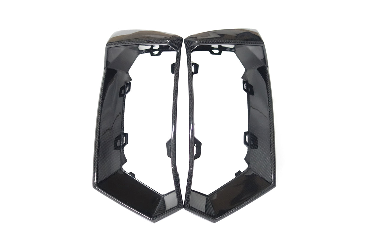 DarwinPRO 2011-2016 Lamborghini Aventador LP700 Coupe & Roadster Carbon Fiber Rear Bumper Grille